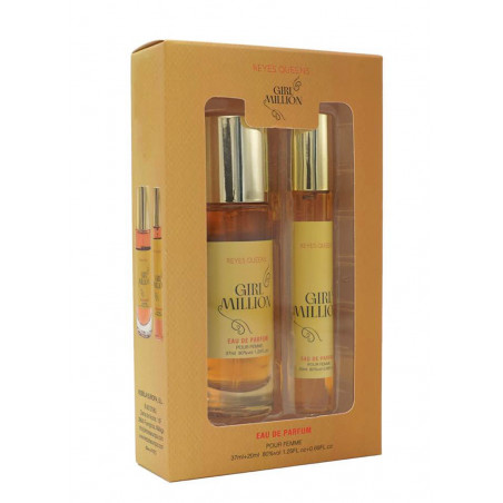 Estuche Girl Million 37 ml + 20 ml Reyes Queens