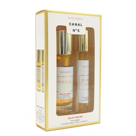 Estuche Canal Nº5 37 ml + 20 ml Reyes Queens Estuche Canal Nº5 37 ml + 20 ml Reyes Queens