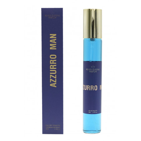 Azzurro Man 33ml equivalent perfume Reyes Queens