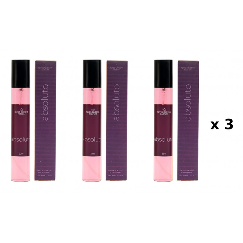 Absoluto 33 ml Embalagem com 3 unidades
