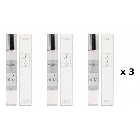Miss Lady 33 ml Pack de 3 unités parfum équivalent Reyes Queens