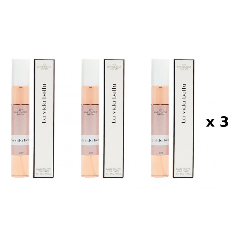 La vida Bella 33 ml Pack 3 Unidades