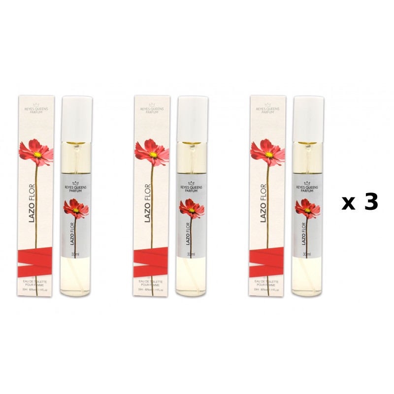 Lazo Flor 33 ml Pack de 3 unités