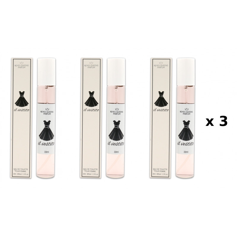 il Vestito 33 ml Pack 3 Unidades