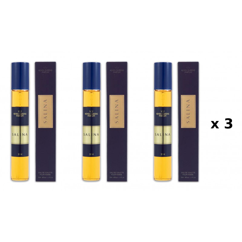 Salina 33 ml Pack de 3 unités parfum équivalent Reyes Queens