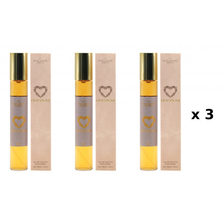 Devotion 33 ml Pack de 3 unités parfum équivalent Reyes Queens