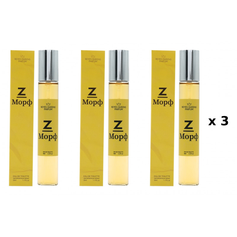 Z Mopo 33 ml Pack de 3 unités parfum équivalent Reyes Queens