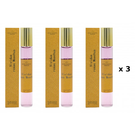 Vividus Rosas Moschus 33 ml Embalagem com 3 unidades perfume equivalente Reyes Queens