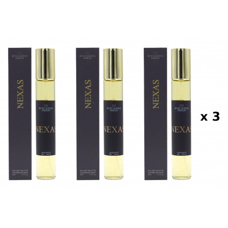Nexas 33ml Pack 3 Unidades perfume equivalente Reyes Queens