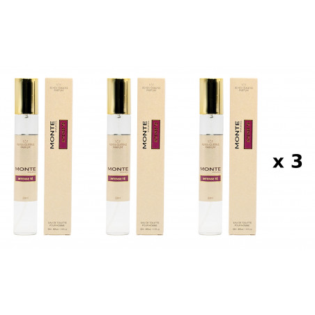 Monte Paris Intense Te 33 ml Pack 3 Unidades
