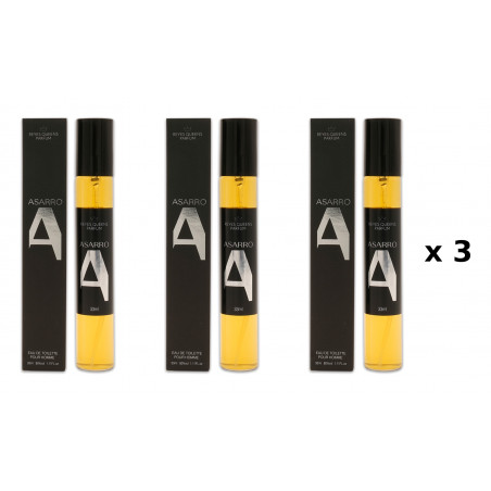 Asarro 33 ml Pack de 3 unités parfum équivalent Reyes Queens