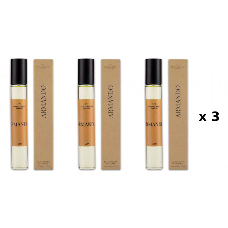 Armando 33 ml Pack de 3 unités parfum équivalent Reyes Queens