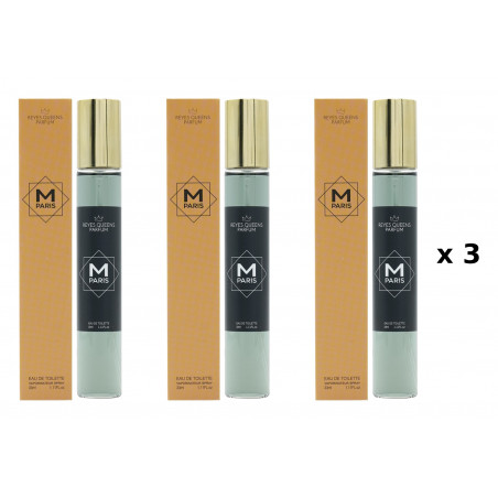 M Paris 33 ml Pack de 3 unités