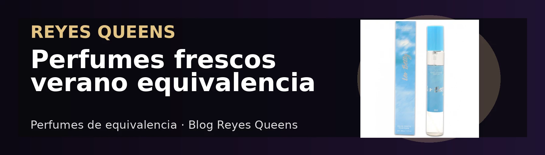 Perfumes frescos para verano: equivalencias ligeras y limpias
