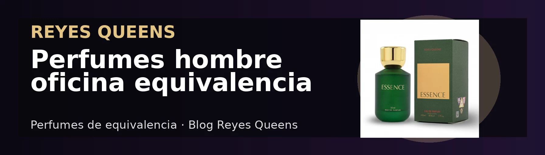 Perfumes de equivalencia para hombre en oficina y diario