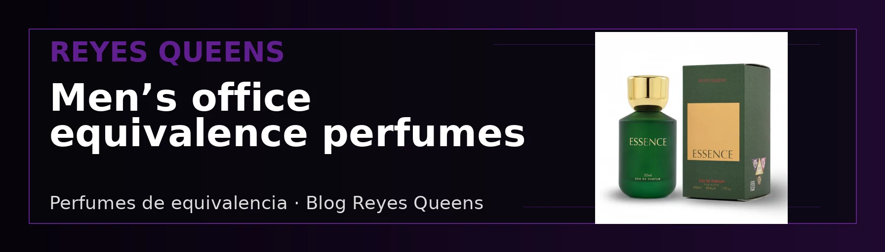Equivalence perfumes for men at the office and every day